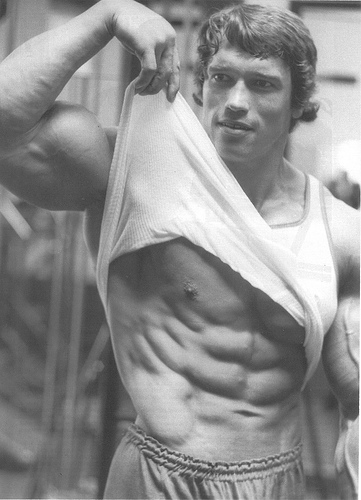 arnold swarchenegger mr universe. Schwarzenegger began weight