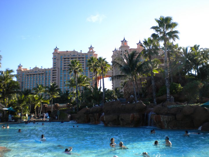 Poolside Atlantis Paradise Island
